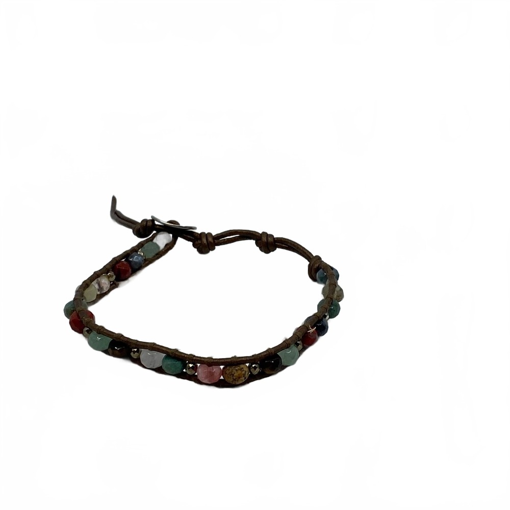 Chan Luu Brown Beaded Bracelet